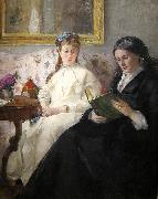 Berthe Morisot Mother and Sister of the Artist oil painting